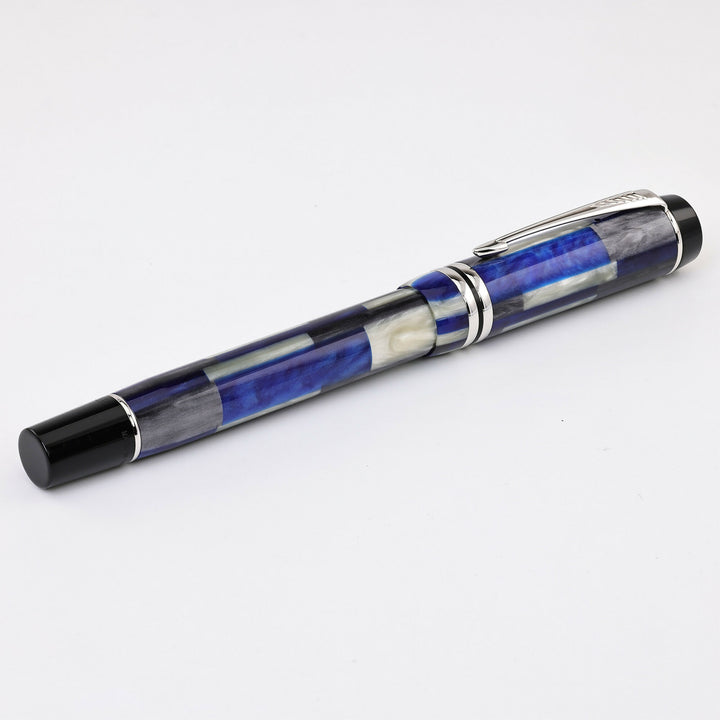 Parker Duofold Blue Mosaic Rollerball