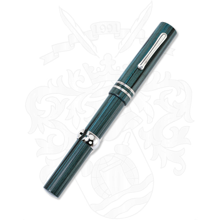 Stipula Novecento Green Ebonite Fountain Pen
