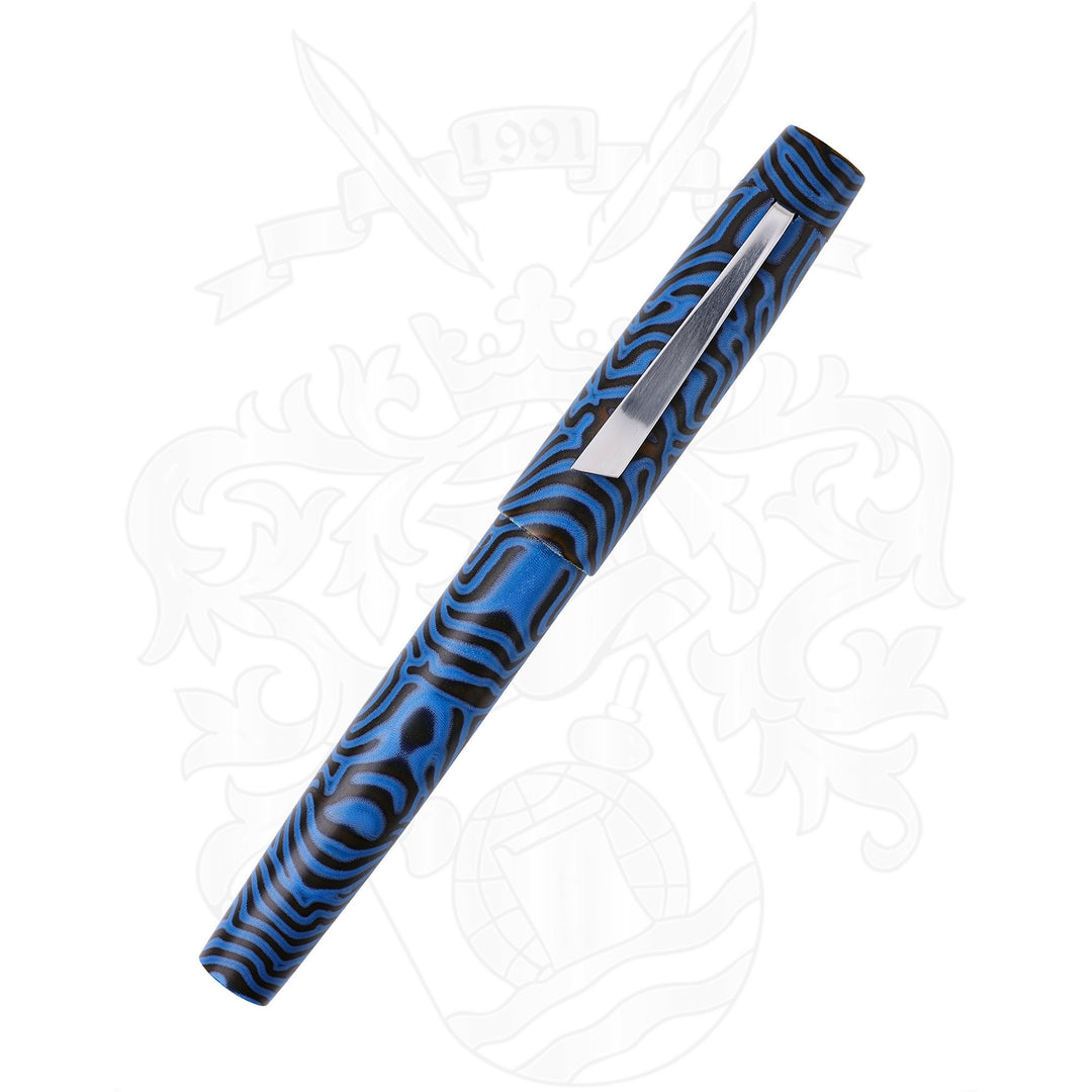 Atelier Lusso Carina 15 Blue Micarta Fountain Pen