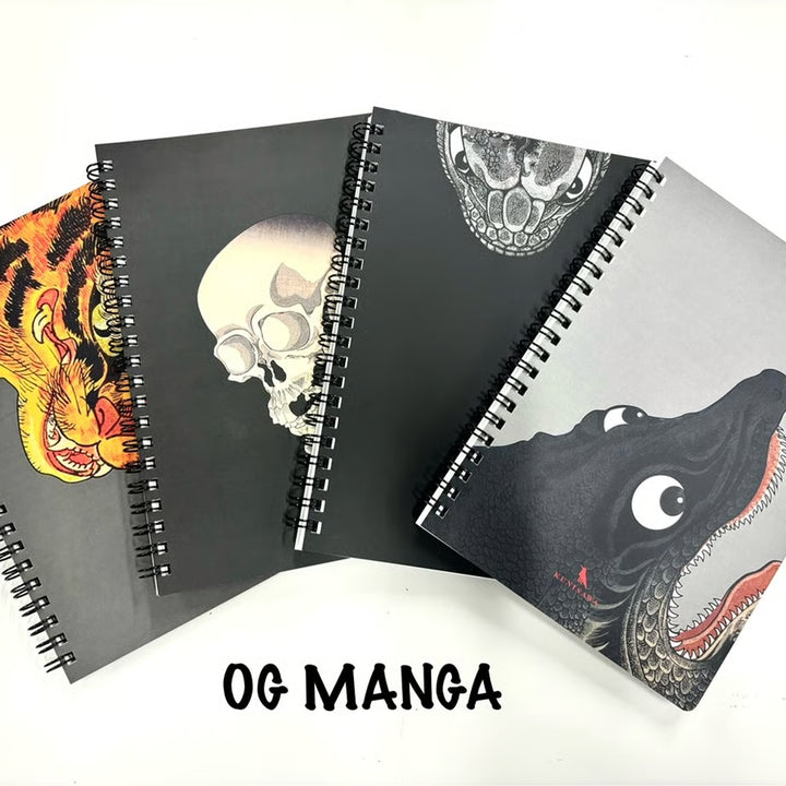 KUNISAWA x Utagawa Kuniyoshi OG Manga Notebook | KAWACHIYA JAPAN