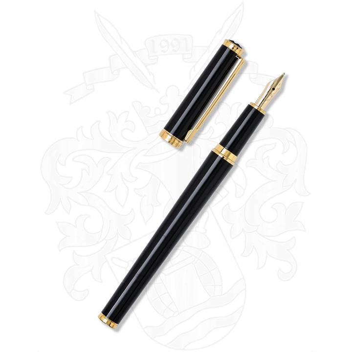 Montblanc Noblese Black Lacquer Fountain Pen