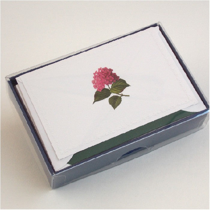 Hydrangea Notecards 3.33" x 5.12" (10ct.) | Rossi 1931 Italian Stationery