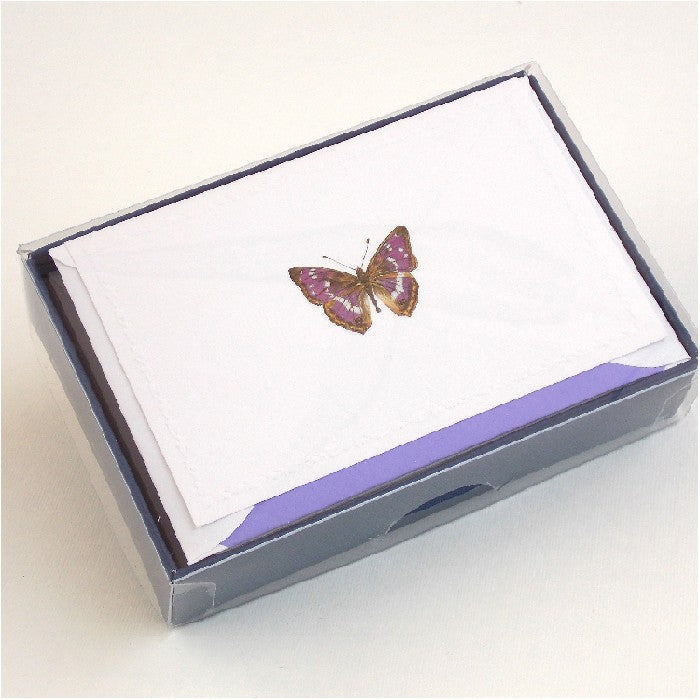 Butterfly Notecards 3.33" x 5.12" (10ct.) | Rossi 1931 Italian Stationery
