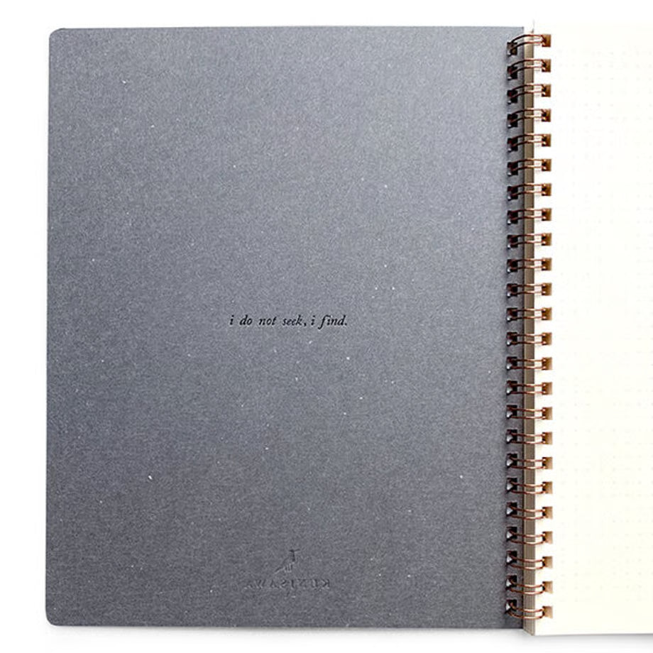 The Executive Ring Notebook - Indigo | KUNISAWA JAPAN