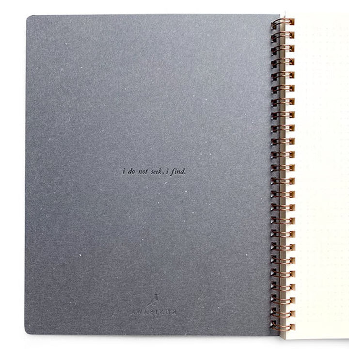 The Executive Ring Notebook - Indigo | KUNISAWA JAPAN