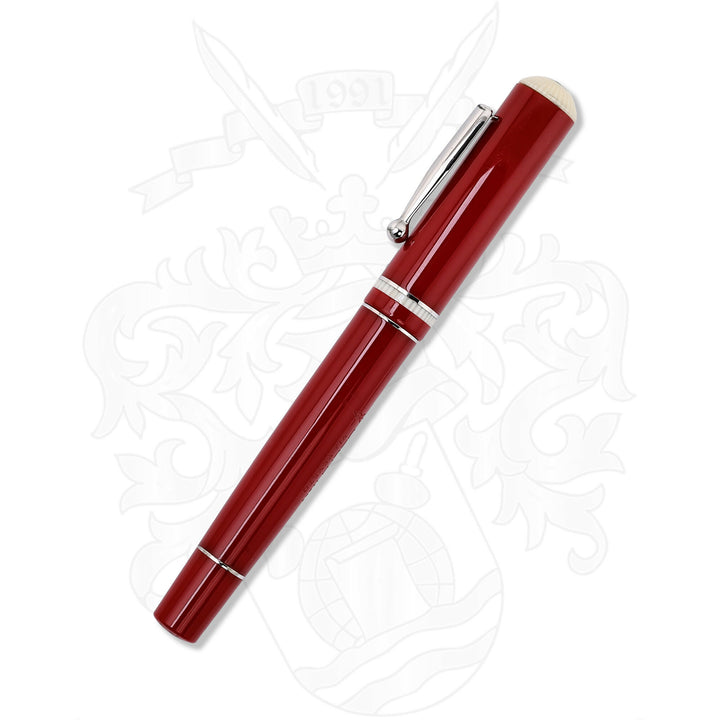 Delta Via Veneto Red Fountain Pen