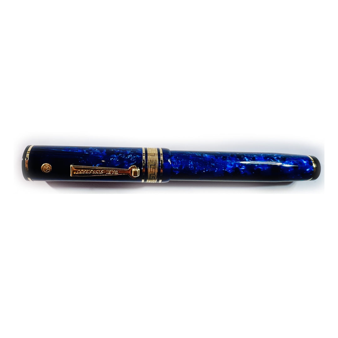 WAHL-EVERSHARP Decoband Oversize Positano Blue/Gold