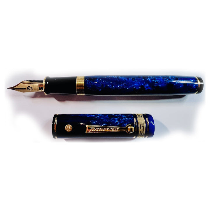 WAHL-EVERSHARP Decoband Oversize Positano Blue/Gold