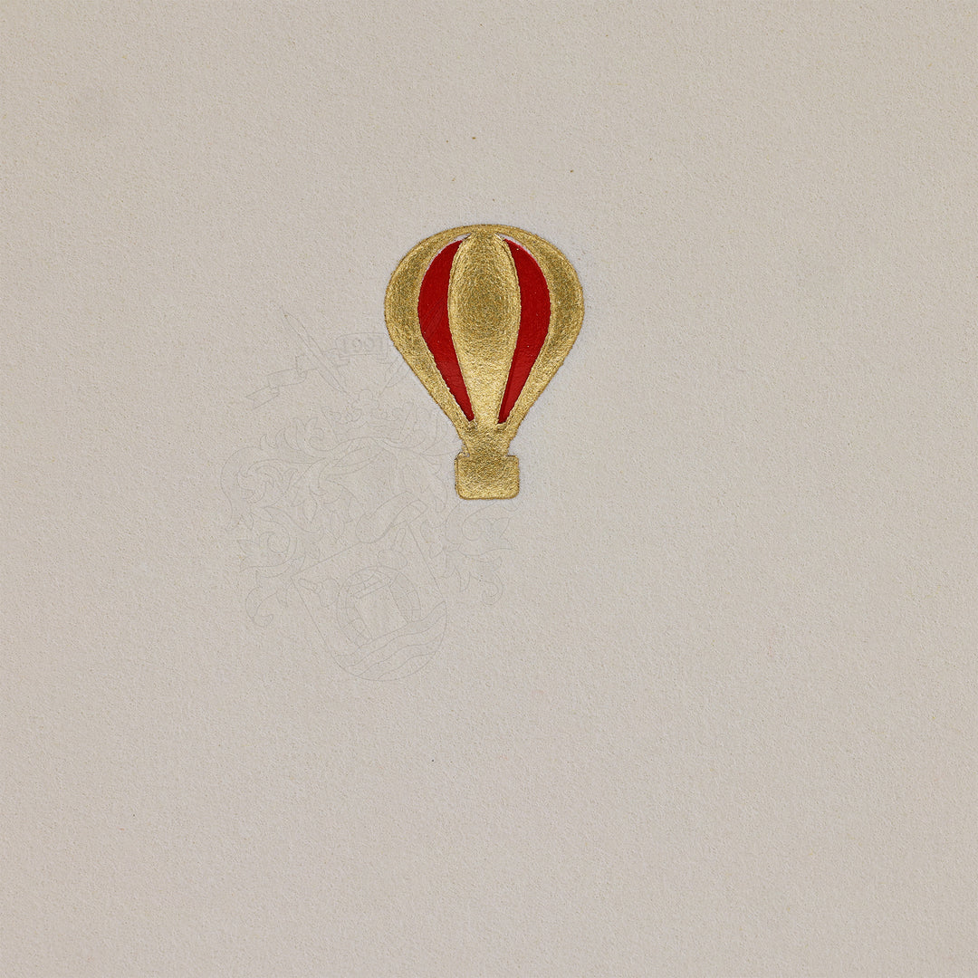 “Voyage Balloon” Writing Set ( 10CT.) 6.25" x 8.50" I Rossi 1931 Italian Stationery