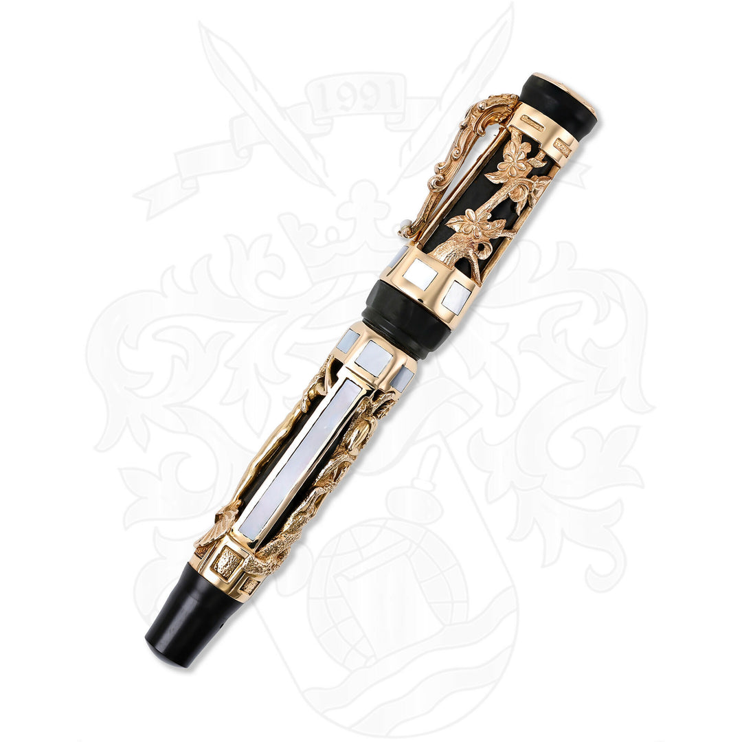 Montegrappa Limited Edition Aphrodite Fountain Pen in Solid Gold