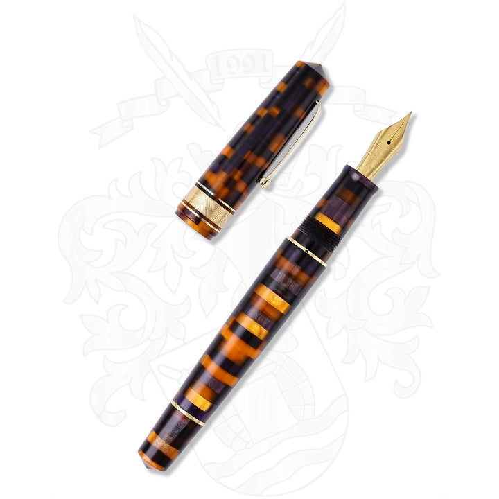 Leonardo Momento Zero Grande Mosaico Fountain Pen