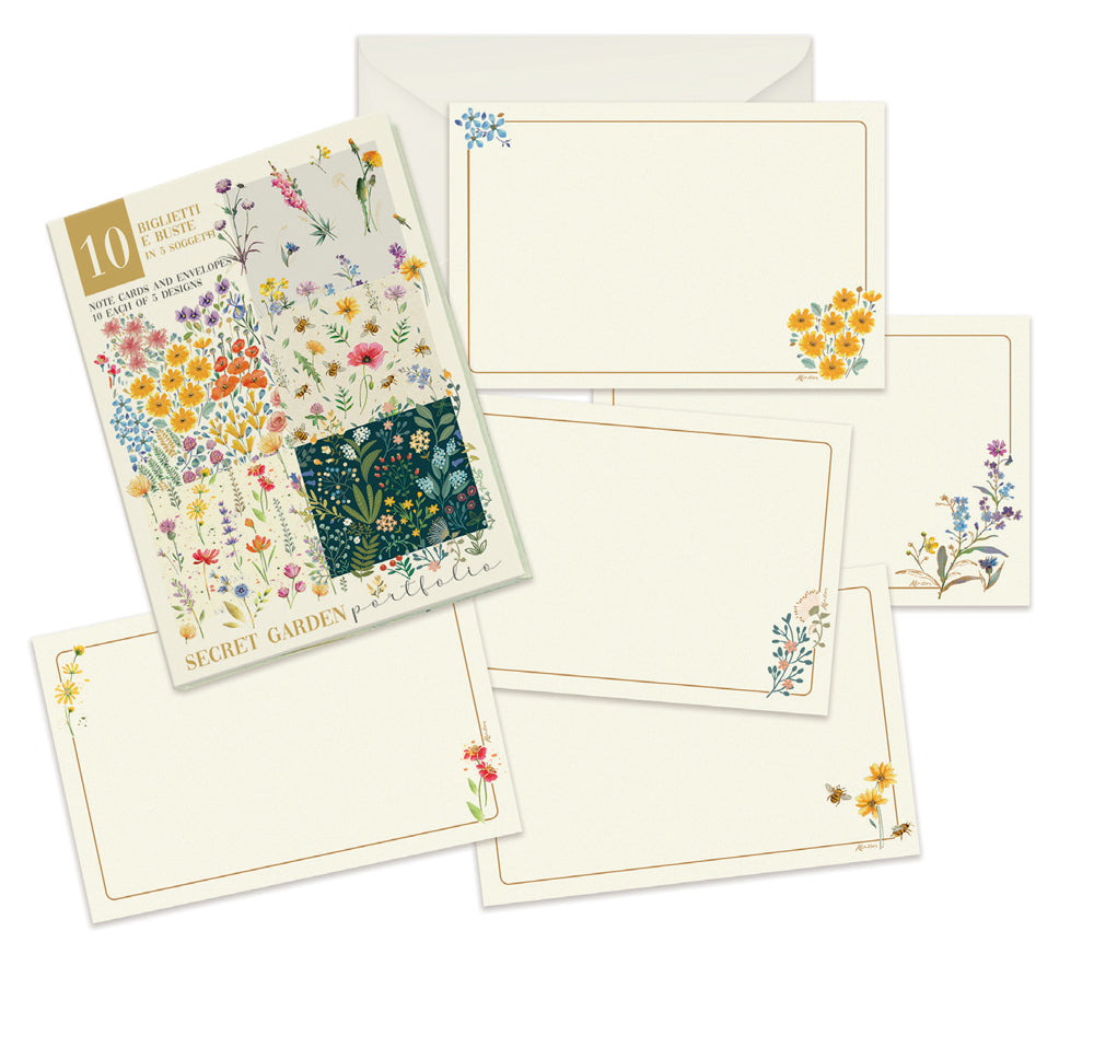San Lorenzo Secret Garden Card Portfolio - (10 ct.)