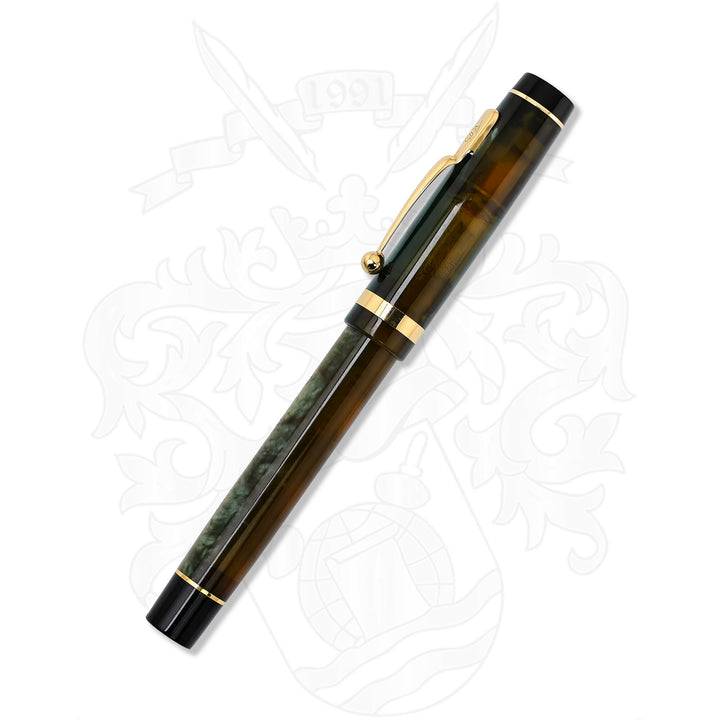 Conway Stewart Duro Green Marble Rollerball