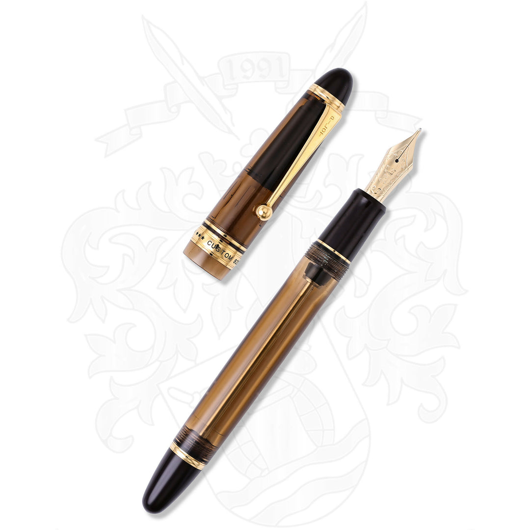 Pilot Custom 823 Amber Fountain Pen