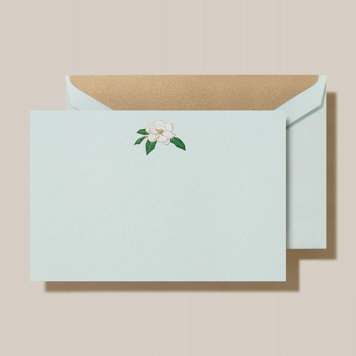 Crane Magnolia Note Cards & Envelopes