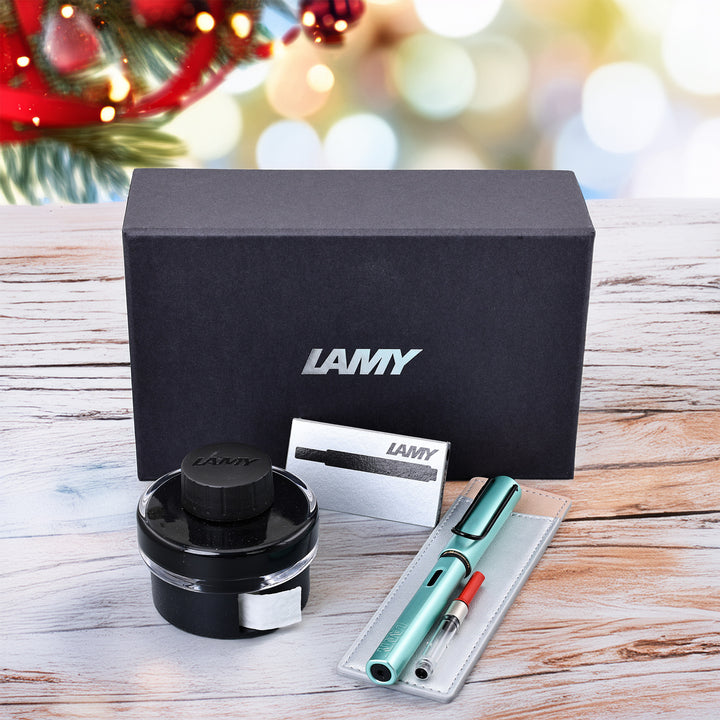 Lamy Ink Bottle Gift Set Al-Star Mint