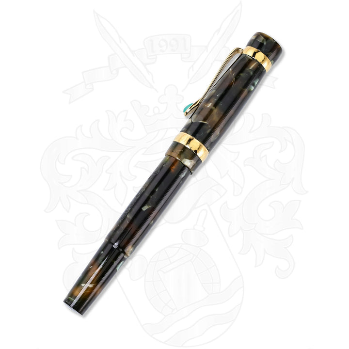 Stipula Castoni Green Agata Rollerball