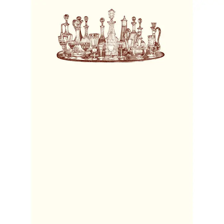 Alexa Pulitzer Cocktails Anyone Note Card with Plain Envelope – The ...