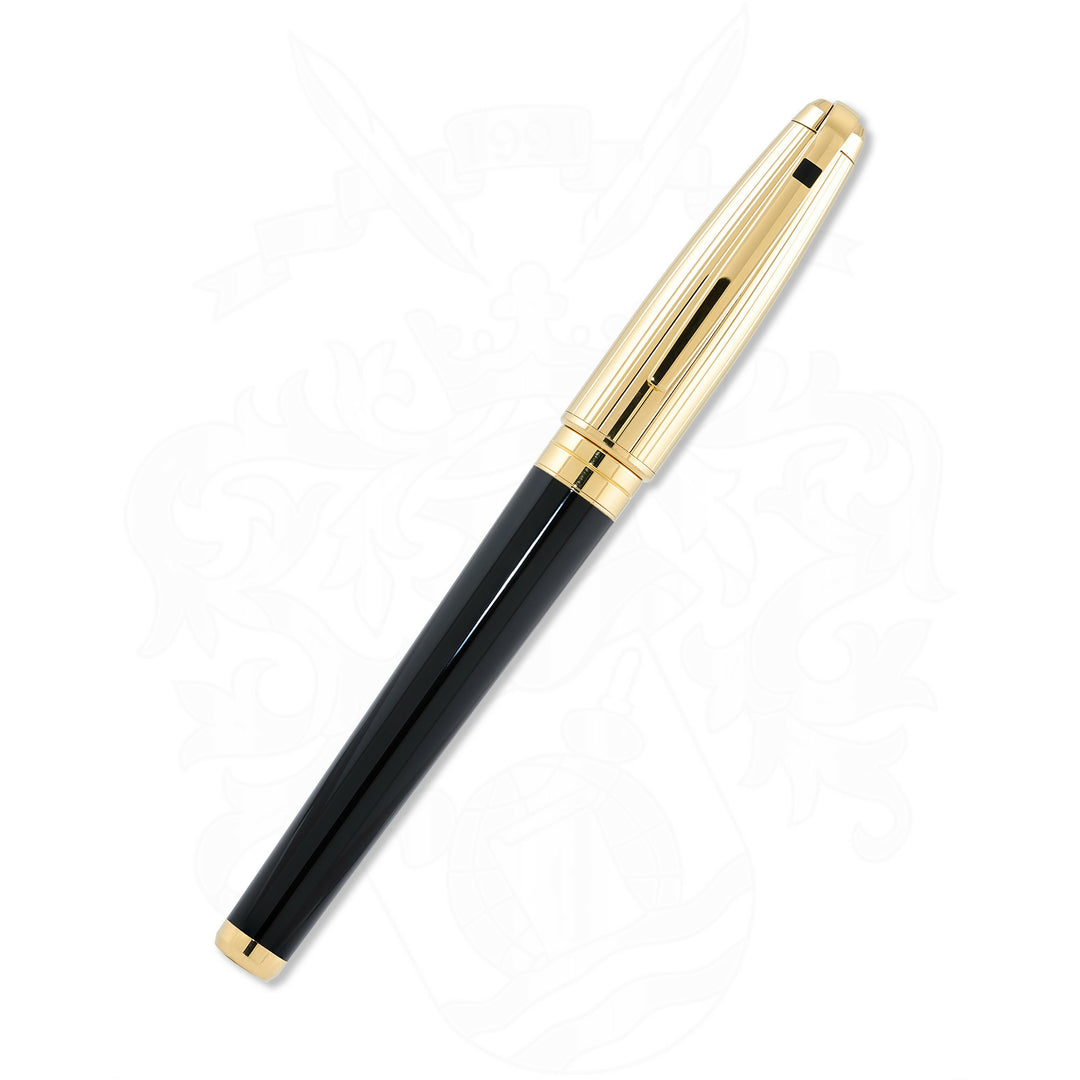 S.T. Dupont Olympio Black -Gold Cap img01