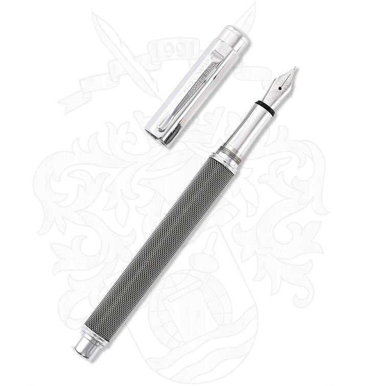 Caran d'Ache Silver Varius Ivanhoe Fountain Pen