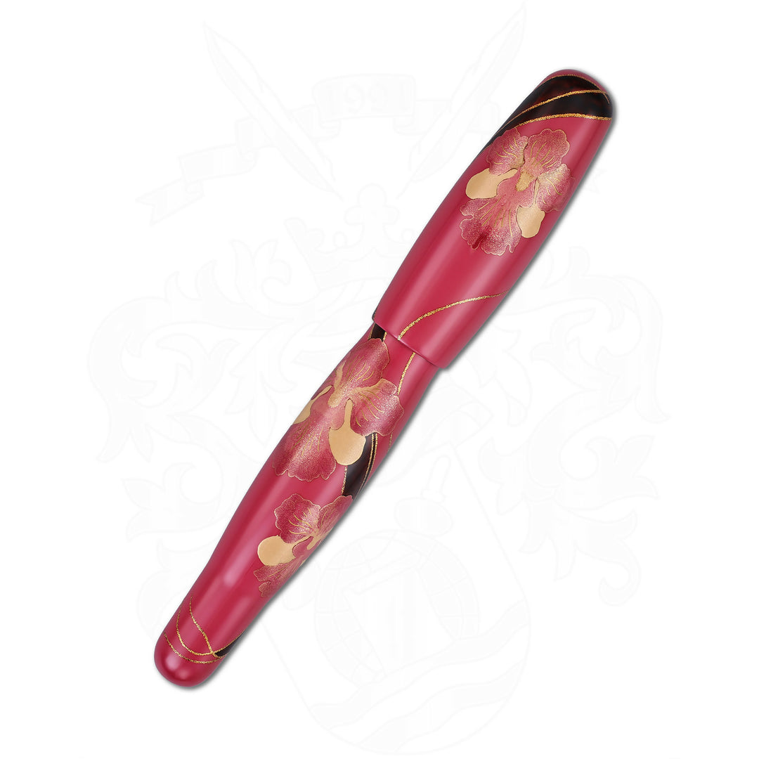 Danitrio Orchid Maki-E on Hyotan Fountain Pen