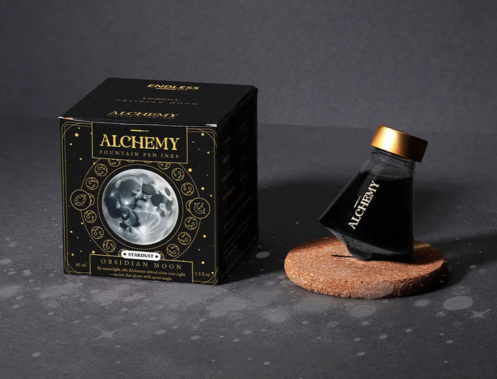Endless Alchemy 45ml Ink Bottle - Obsidian Moon