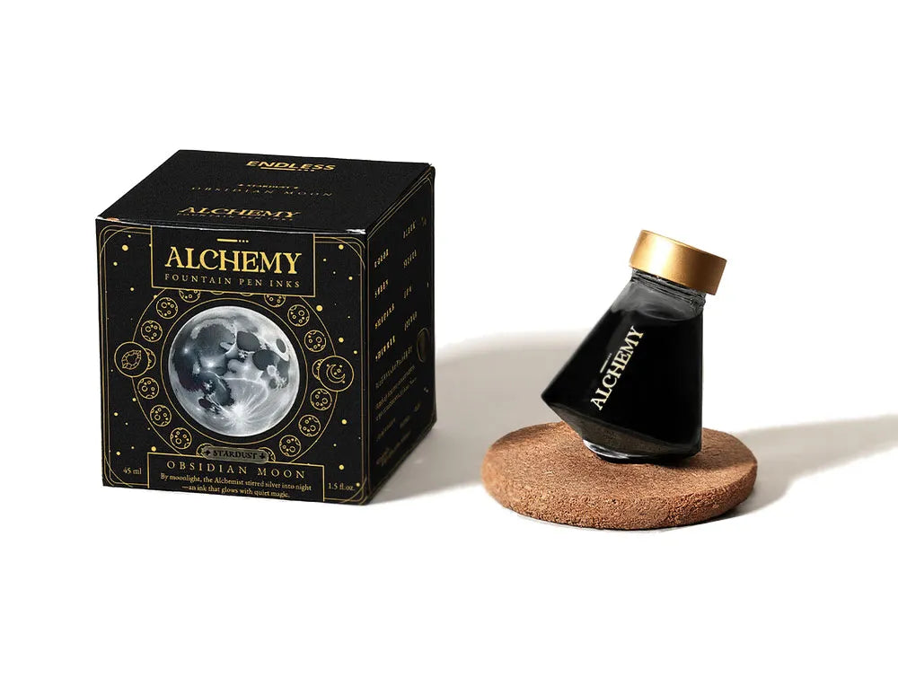 Endless Alchemy 45ml Ink Bottle - Obsidian Moon