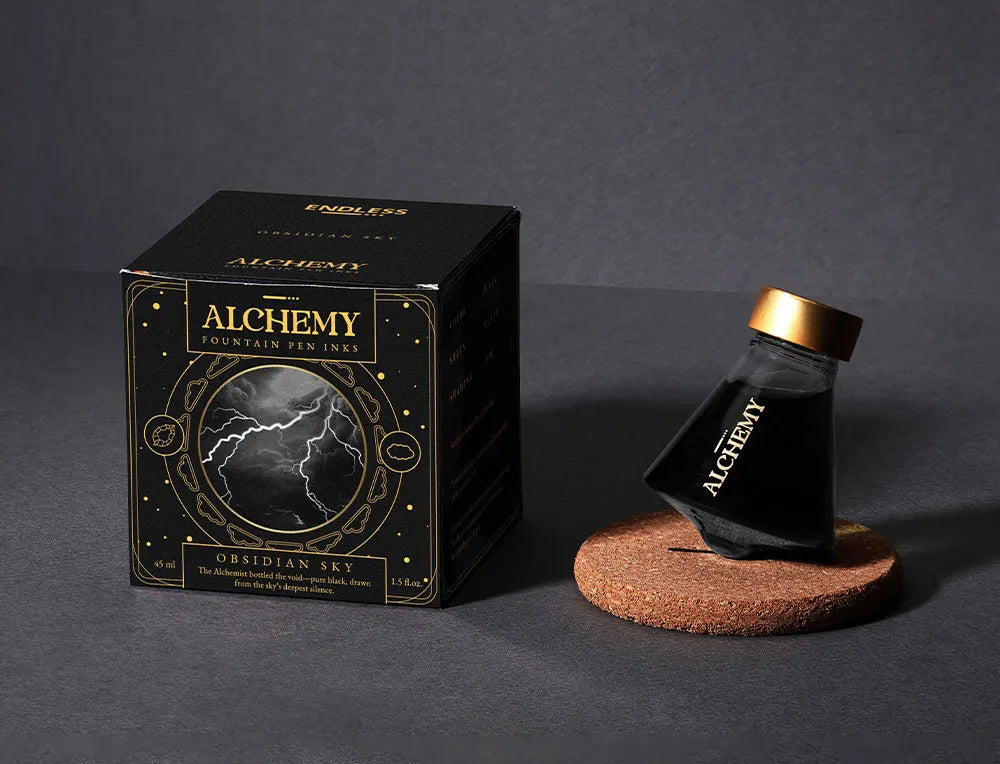 Endless Alchemy 45ml Ink Bottle - Obsidian Sky
