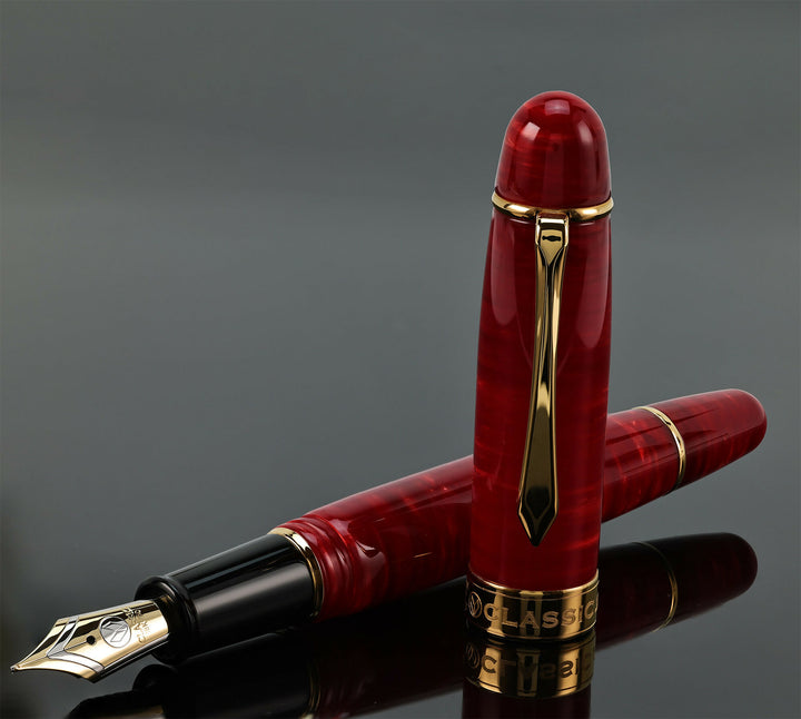 Classic Pen LB1 Flame Red by Andy Lambrou