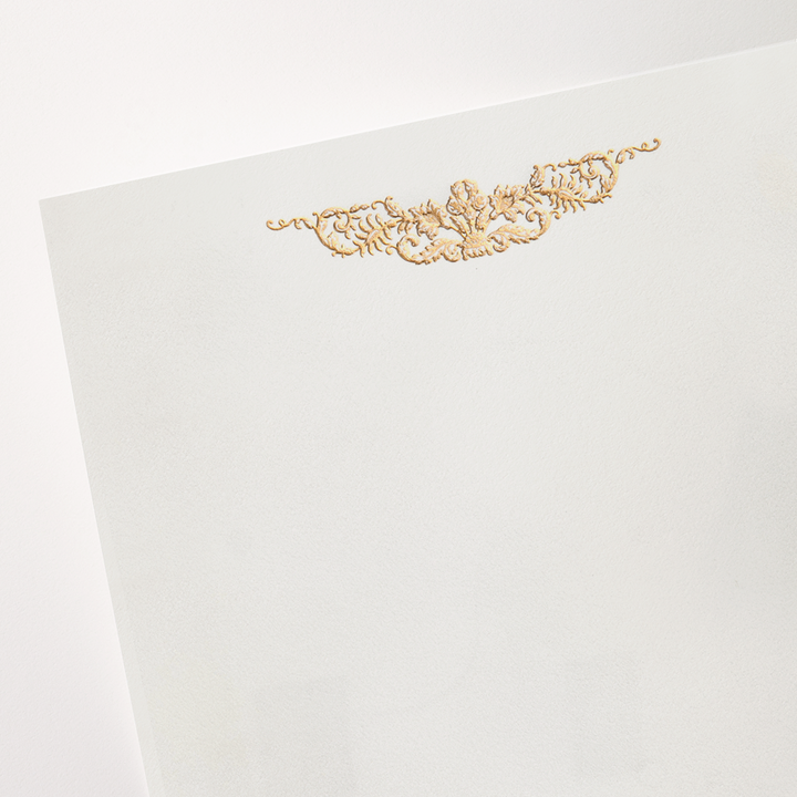 Crane Engraved Botanical Swag Half Sheet (15pk.)