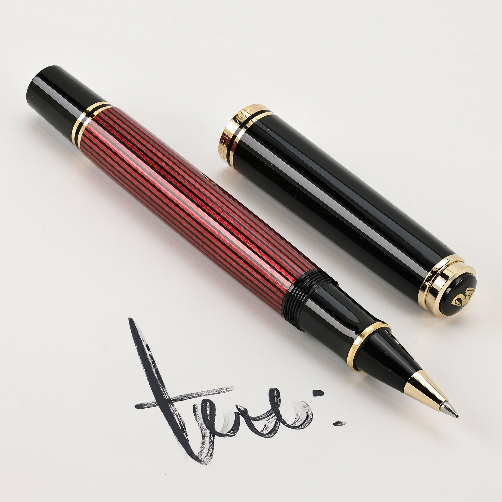 Red Pelikan Sourverän R800 Rollerball Pen for Sale – The Pleasure of ...