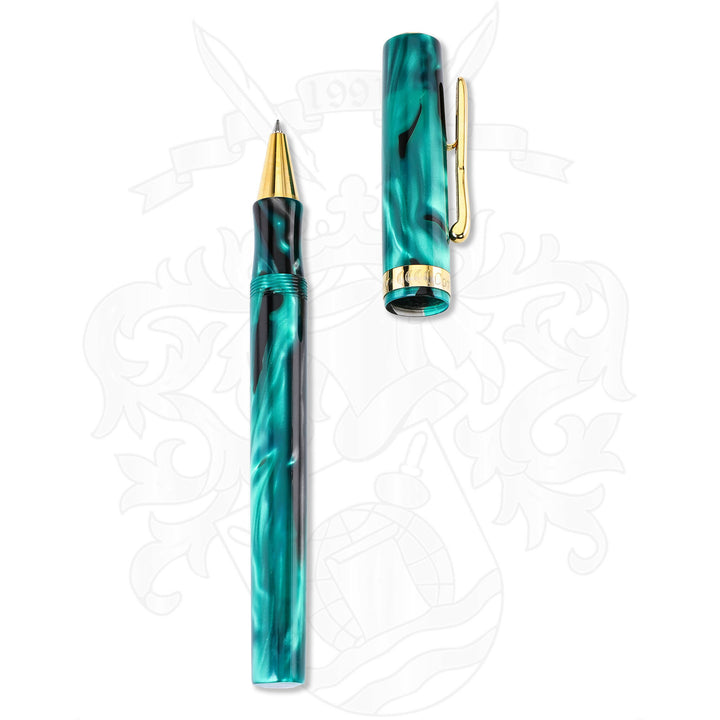 Conklin Glider Misto Green Marble Rollerball