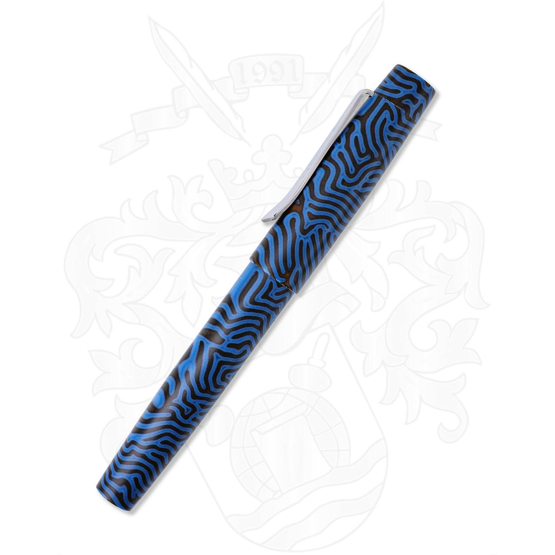 Atelier Lusso Carina 15 Blue Micarta Fountain Pen