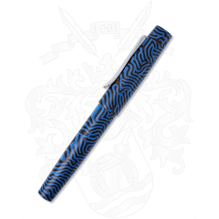 Atelier Lusso Carina 15 Blue Micarta Fountain Pen
