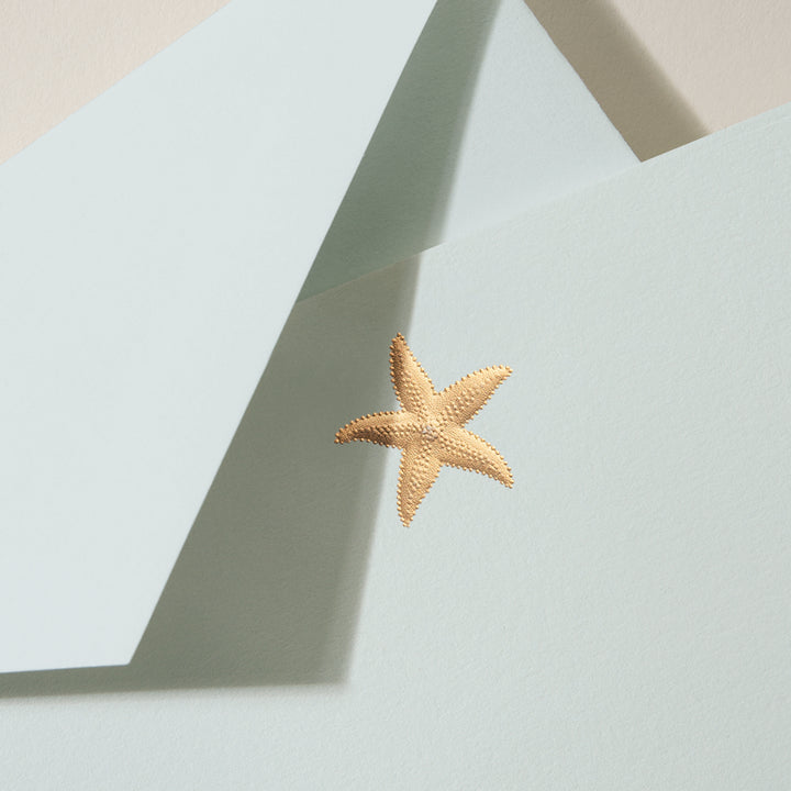 Crane Starfish Note Cards & Envelopes