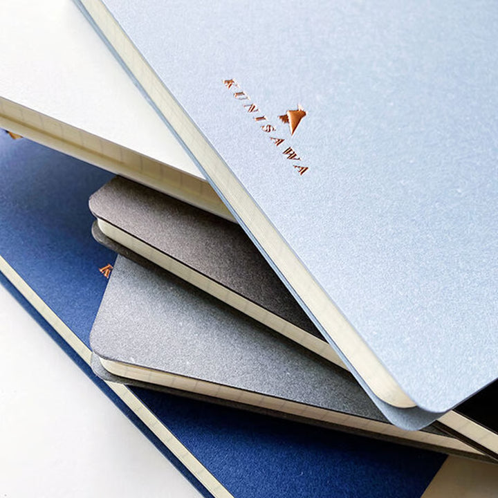 Premium Japanese Paper Ring Notebook-Charcoal A5 | KAWACHIYA JAPAN