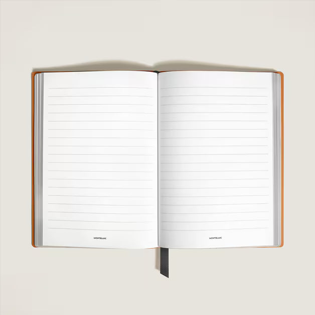 Montblanc Notebook Medium, Saffiano Leather Saffron - Lined Pages