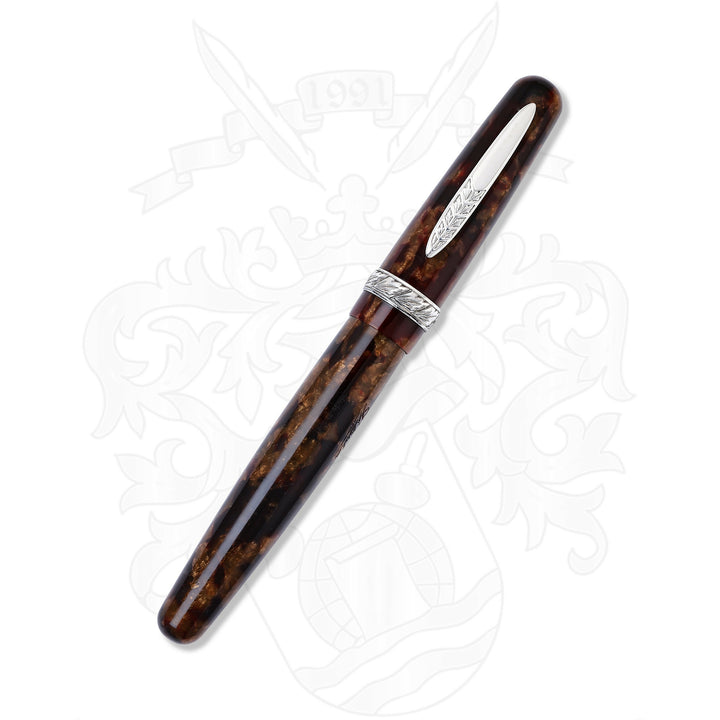 Stipula Etruria Amber Fountain Pen