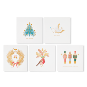 Box Christmas Folded Cards & Envelopes (25 ct.) | Smythson England