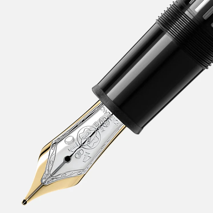 MONTBLANC MEISTERSTÜCK 146 PLATINUM-COATED LEGRAND FOUNTAIN PEN-BLACK