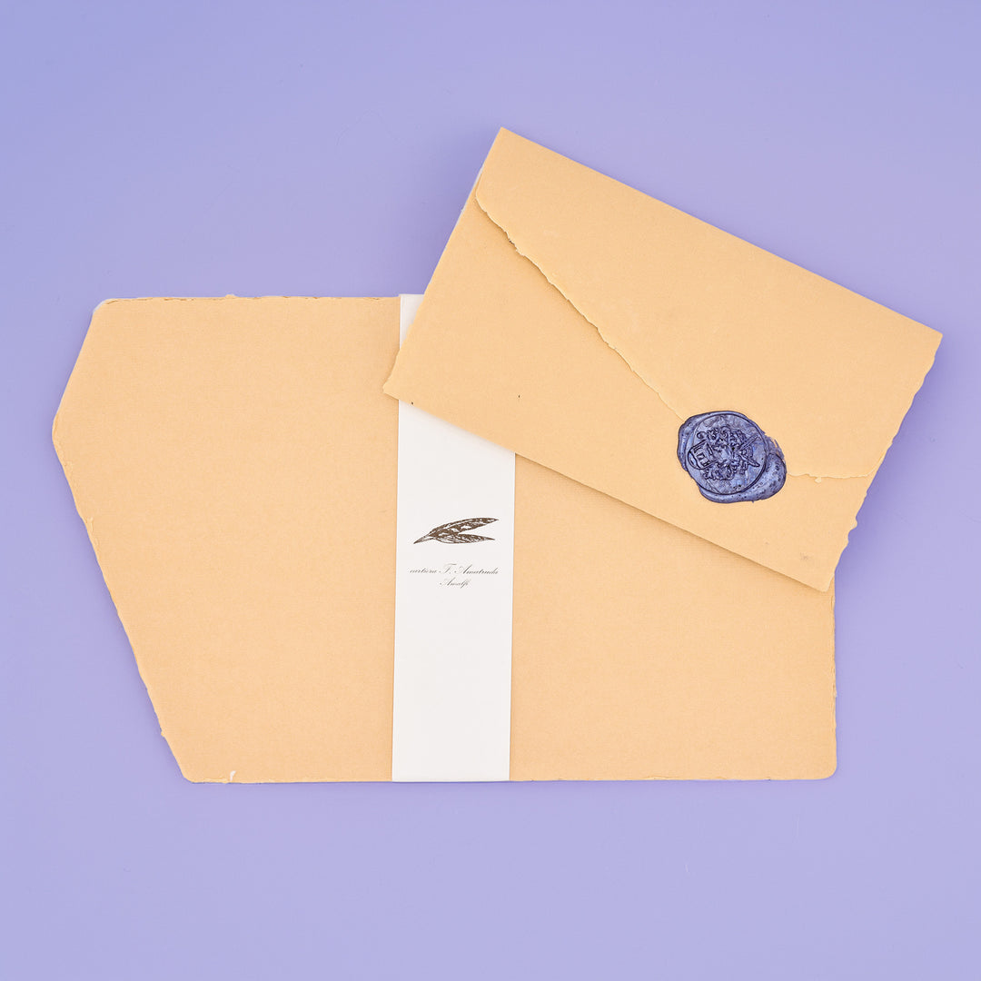 Amalfi Paper LR Invitation Sheet Set ( 50 set )for Wedding &amp; Events | AMATRUDA ITALY