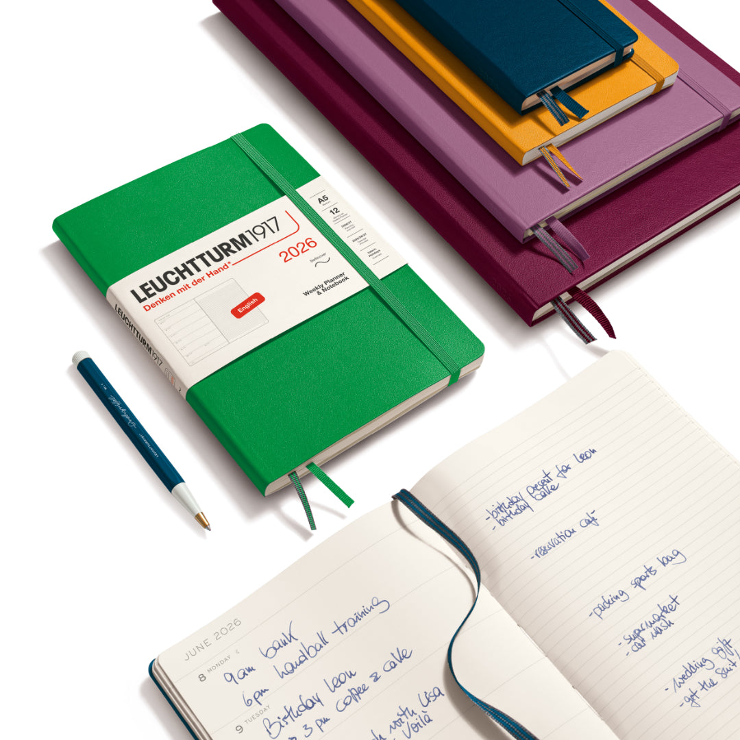 Leuchtturm Weekly Planner & Notebook 2026