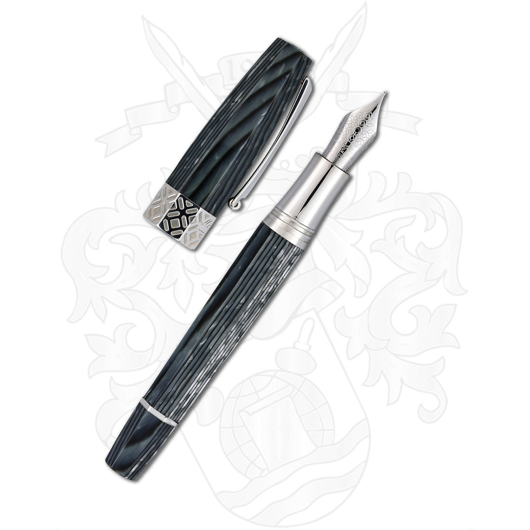 Montegrappa Extra Otto Shiny Lines Limited Edition Fountain Pen