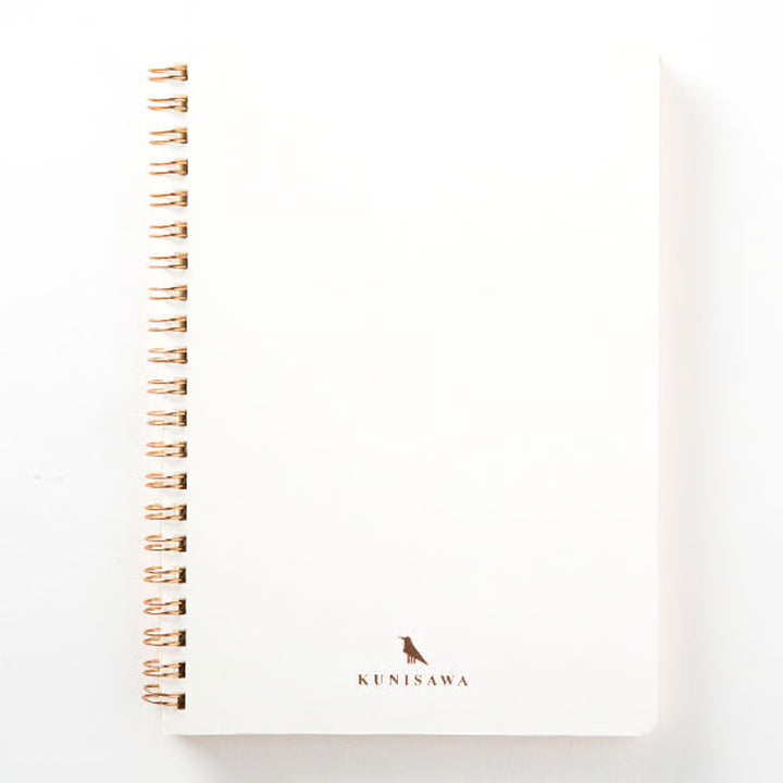 Premium Japanese Paper Ring Notebook- White A5 | KUNISAWA JAPAN