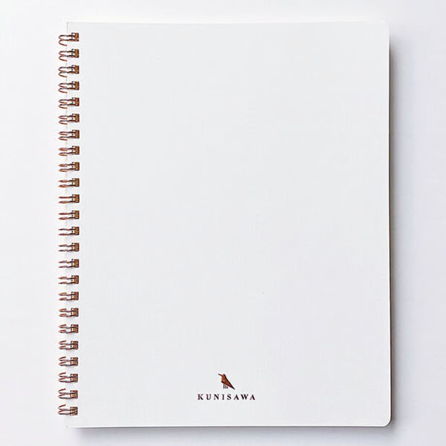 The Executive Ring Notebook - White | KUNISAWA JAPAN