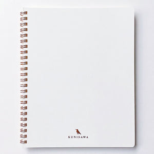 The Executive Ring Notebook - White | KUNISAWA JAPAN