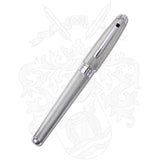 S.T Dupont XL Olympio Silver Plated Barley Grain Fountain Pen
