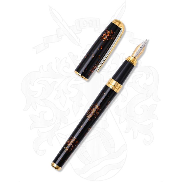 S.T. Dupont Olympio Gold Dust Fountain Pen