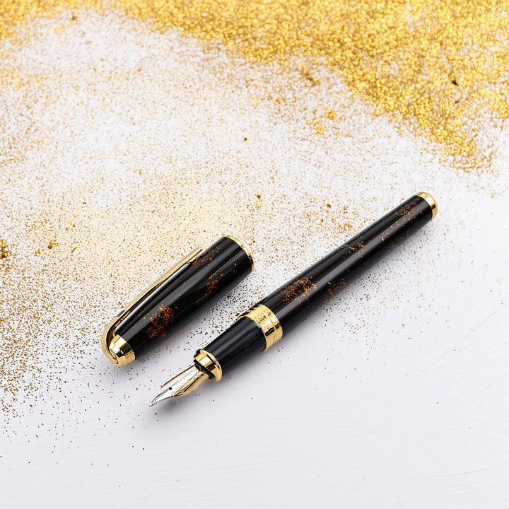 S.T. Dupont XL Olympio Gold Dust Foutain Pen