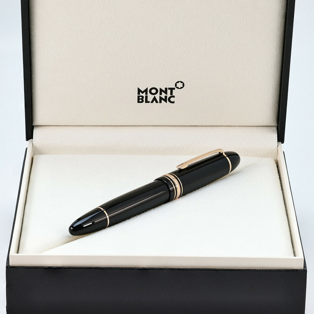 Montblanc Meisterstück 149 Fountain Pen with Rose Gold Trim